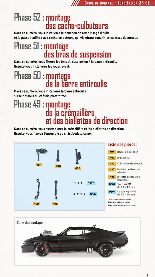 Les instructions disponibles en ligne