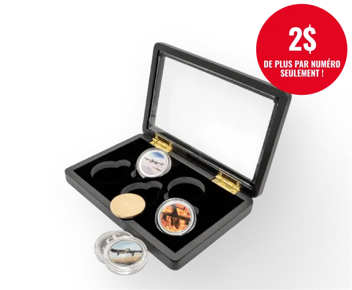 Les médailles or et argent du Lancaster