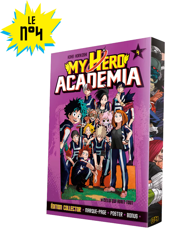 Le N°4 : Le tome 4 + pages bonus + 1 poster offert + 1 marque pages offert