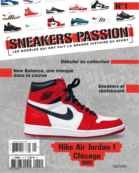 Fiches encyclopédiques sneakers Air Jordan 1