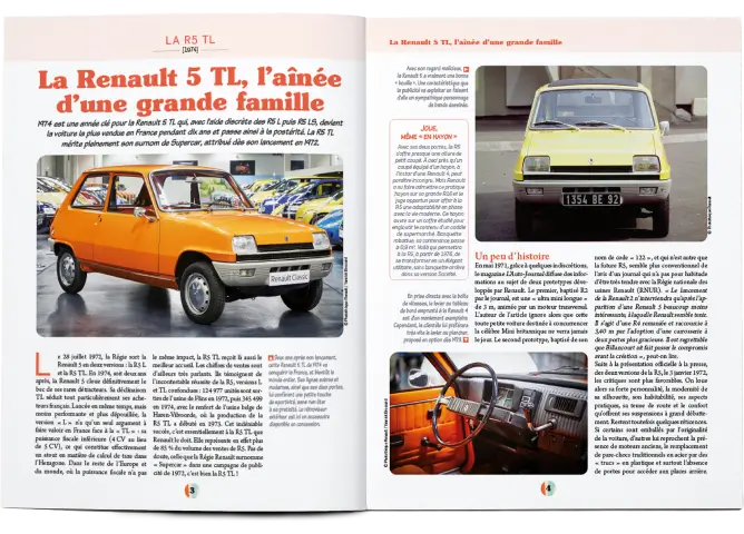 Rubrique La Renault 5 TL 