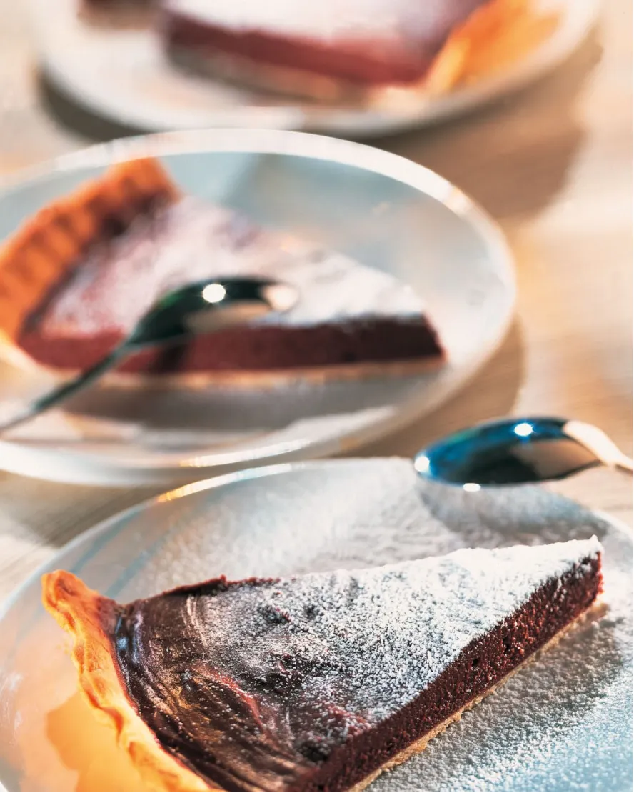 Les recettes de la quiche lorraine et de la tarte au chocolat